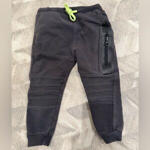Zara Baby Dark Gray Joggers with Zipper Pocket